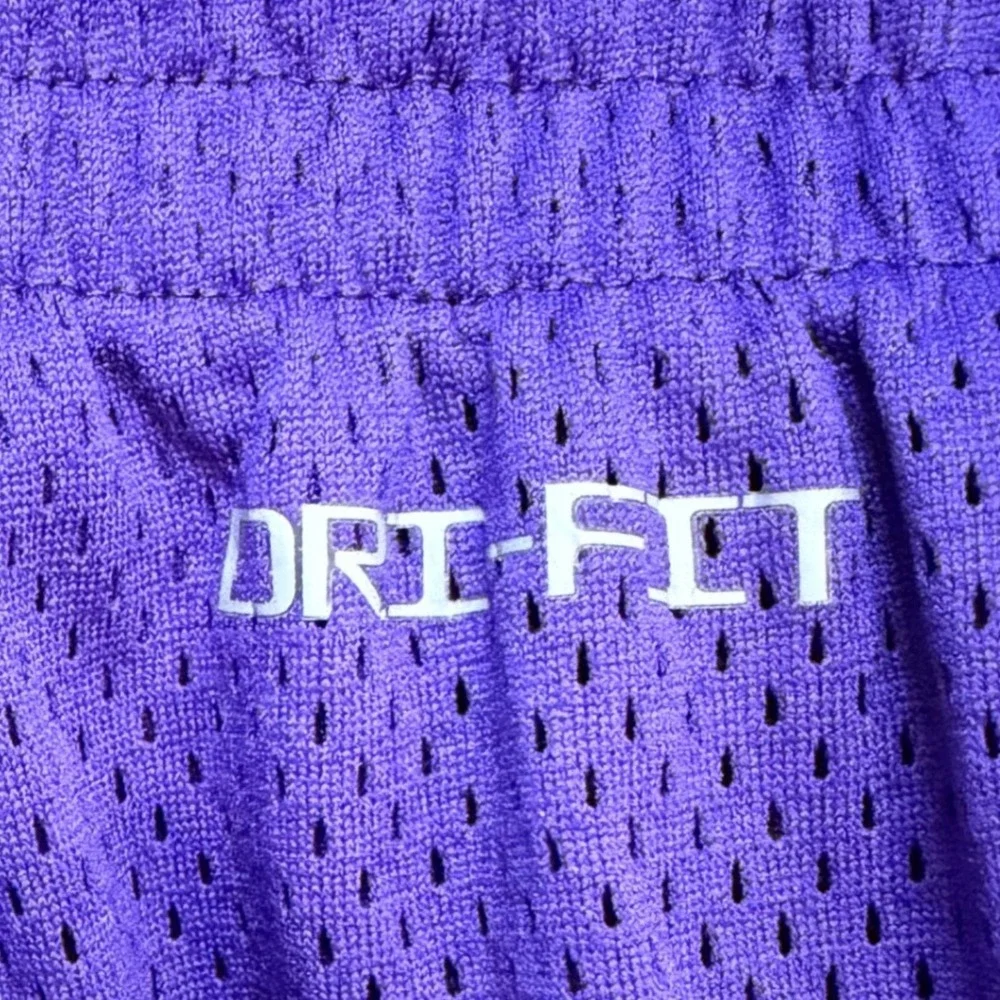 Nike LSU Tigers Dri-FIT Mesh Performance Shorts Mens XL Purple NWOT DZ7937-547